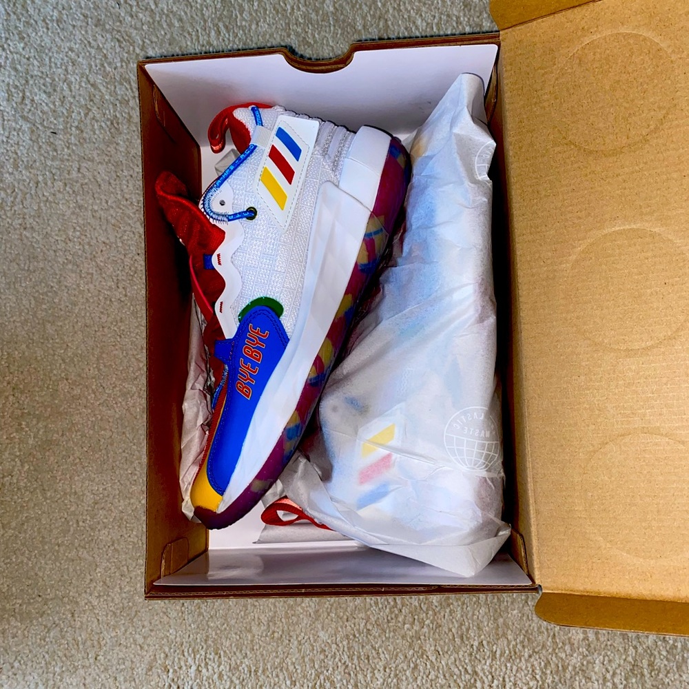 BRAND NEW adidas lego basketball shoes